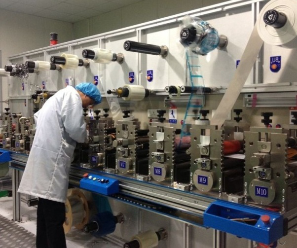 Label printing plant